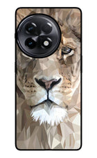 Lion Art OnePlus 11R Glass Case