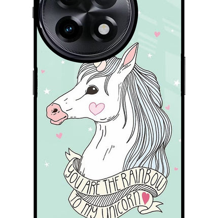Unicorn Wallpaper OnePlus 11R Glass Case