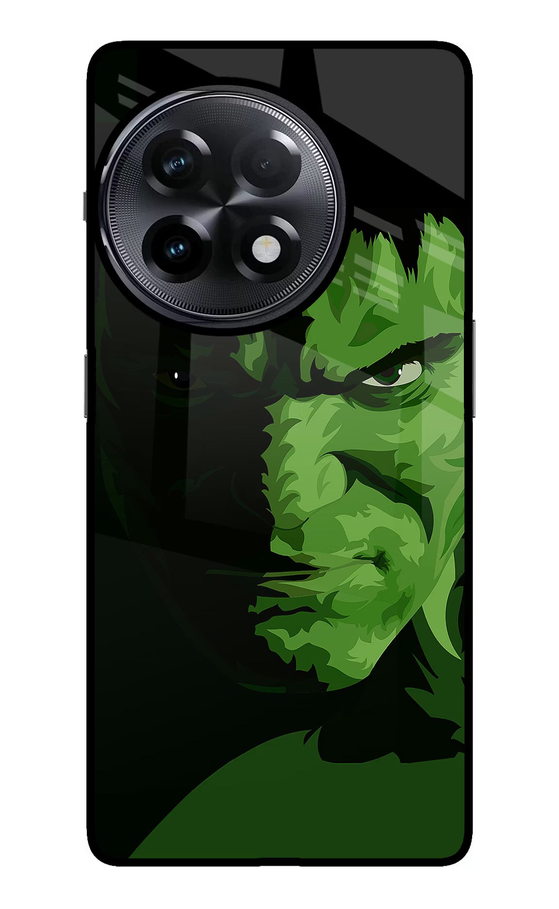 HULK OnePlus 11R Glass Case Back Cover by Casekaro
