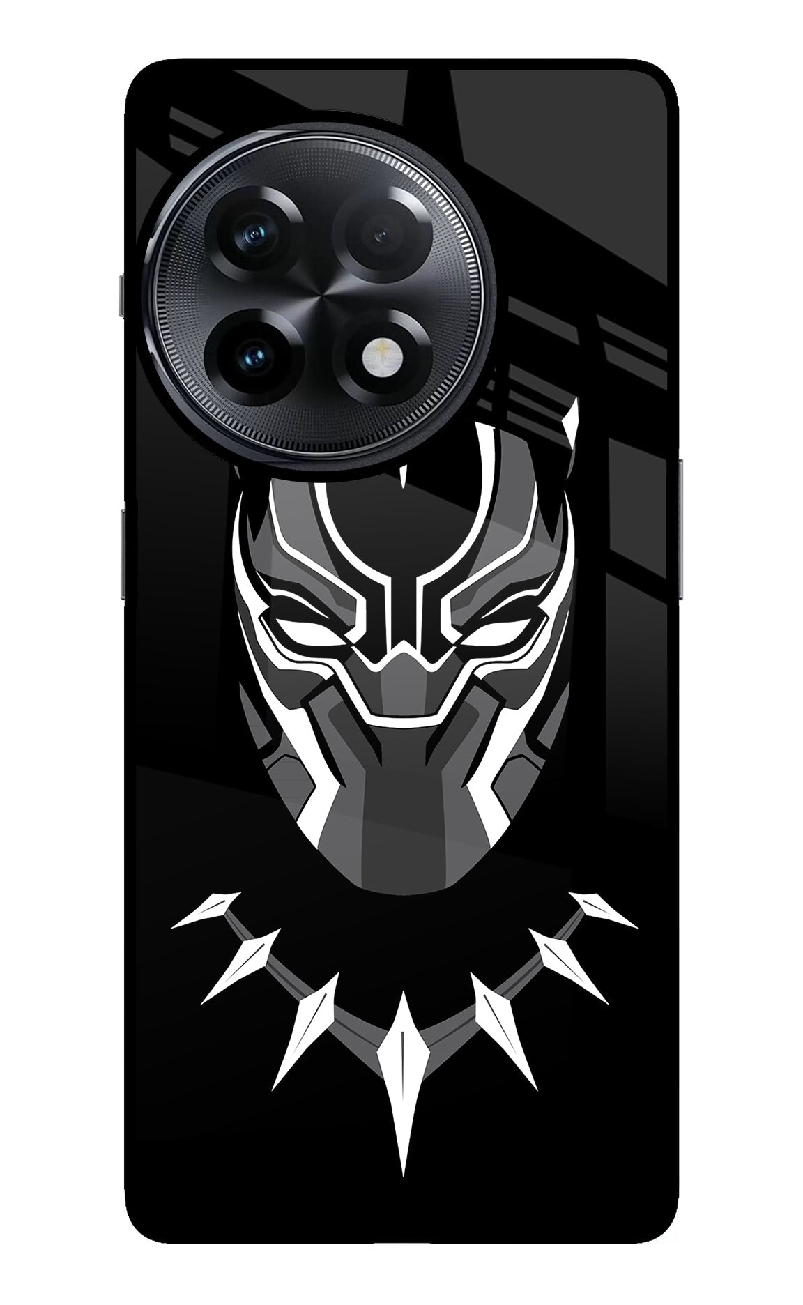 Black Panther OnePlus 11R Glass Case