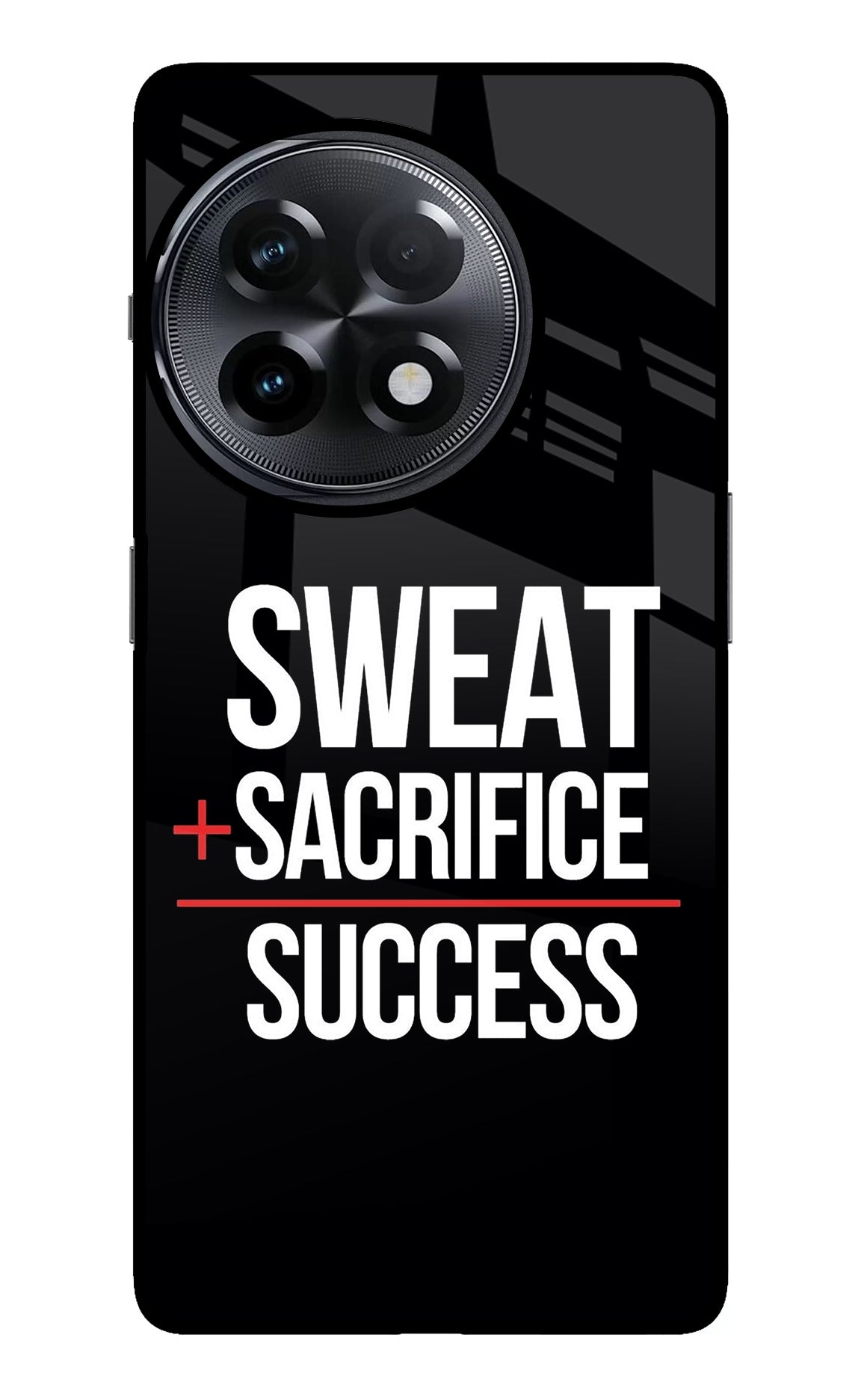 Sweat Sacrifice Success OnePlus 11R Back Cover