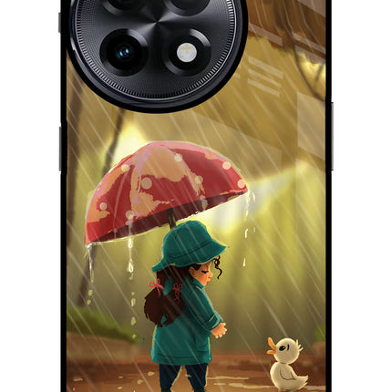 Rainy Day OnePlus 11R Glass Case