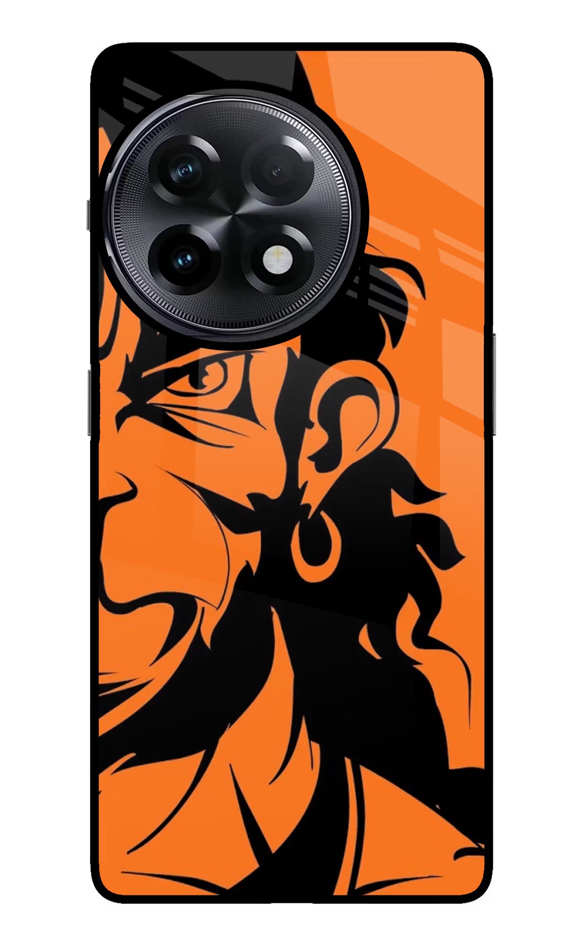 Hanuman OnePlus 11R Glass Case Back Cover by Casekaro