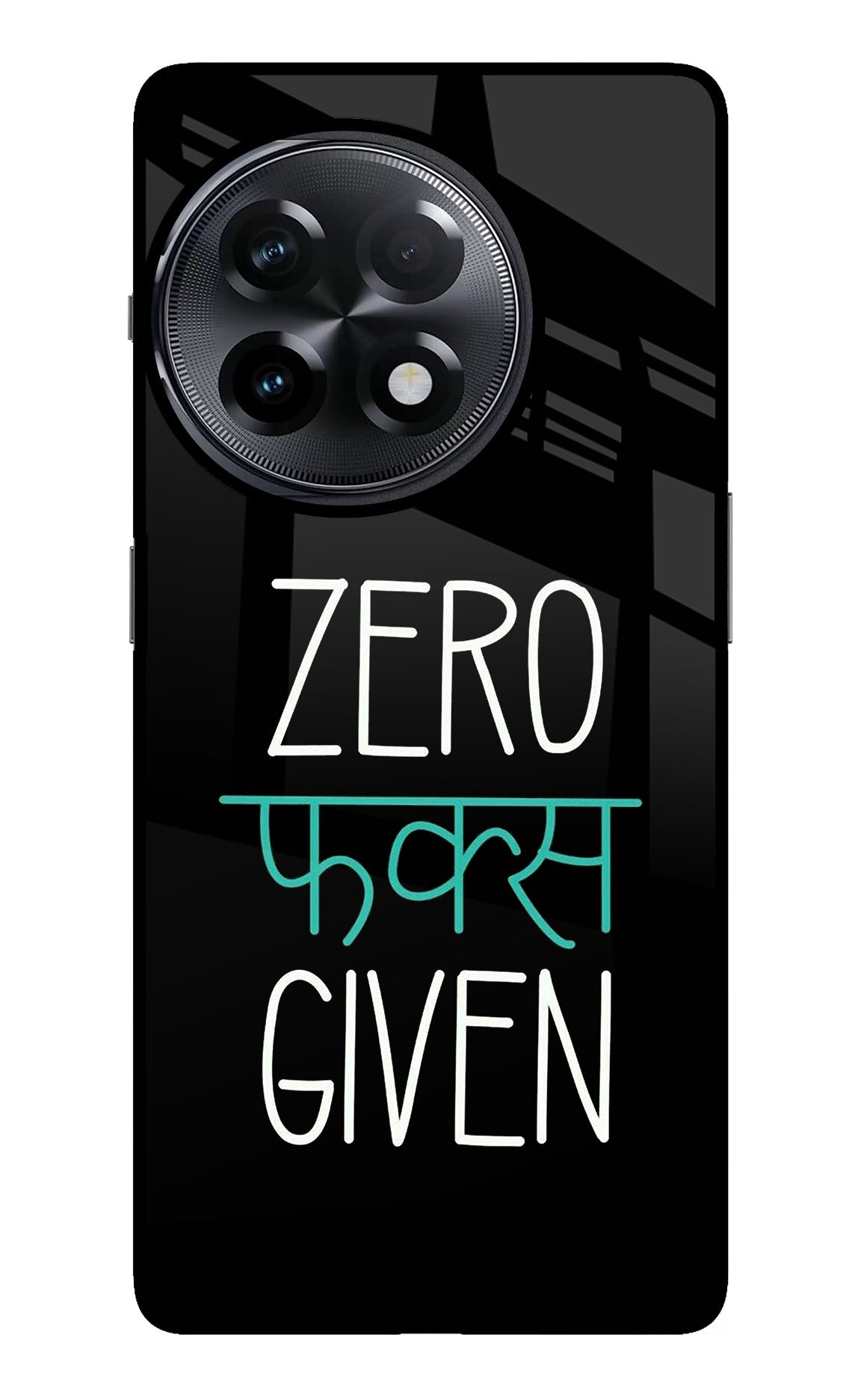 Zero Fucks Given OnePlus 11R Back Cover