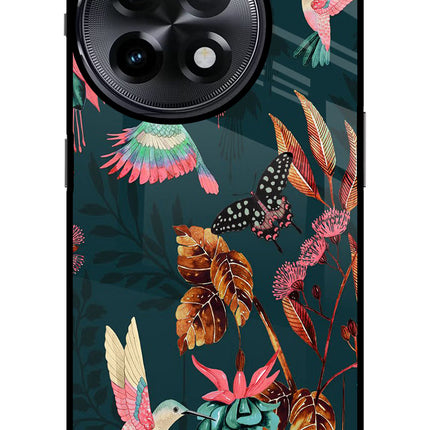 Birds OnePlus 11R Glass Case