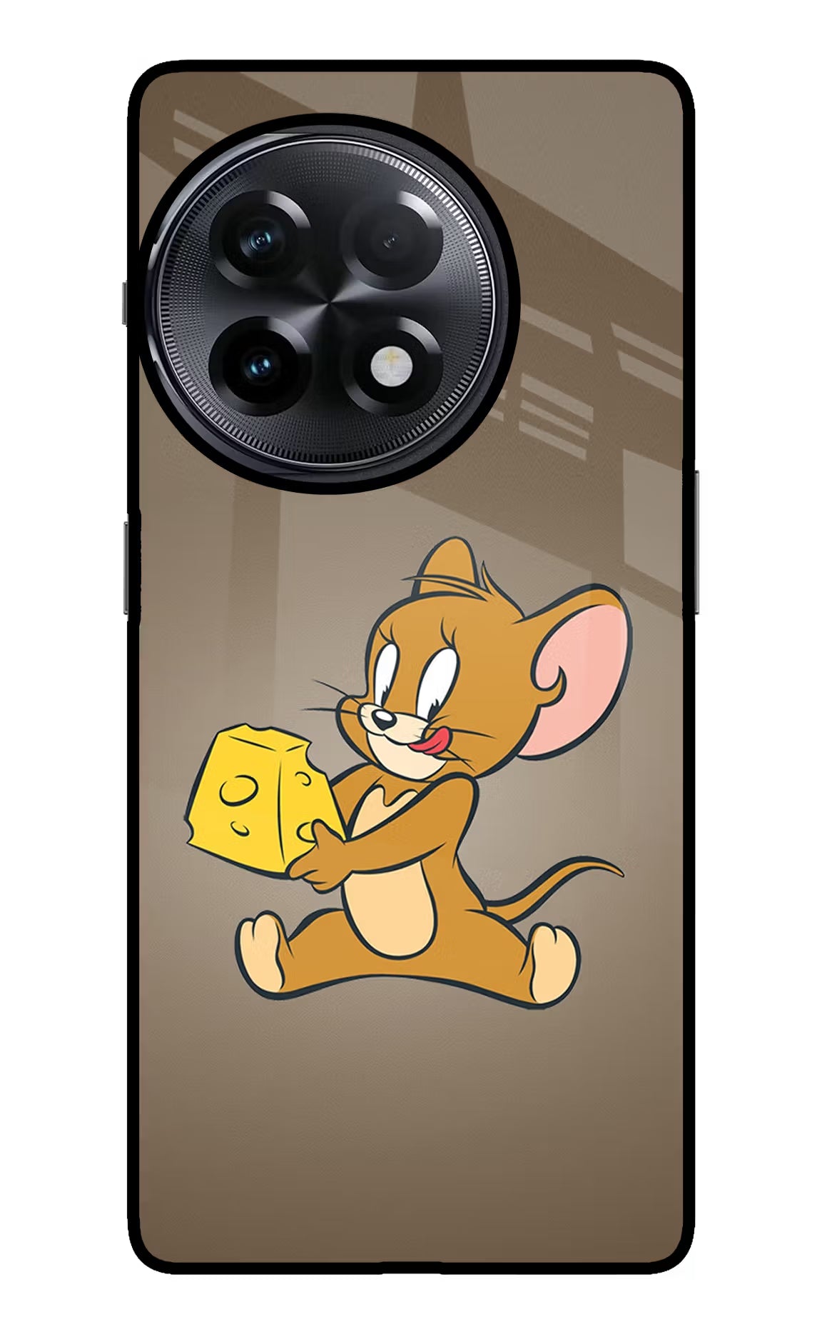 Jerry OnePlus 11R Glass Case Back Cover by Casekaro