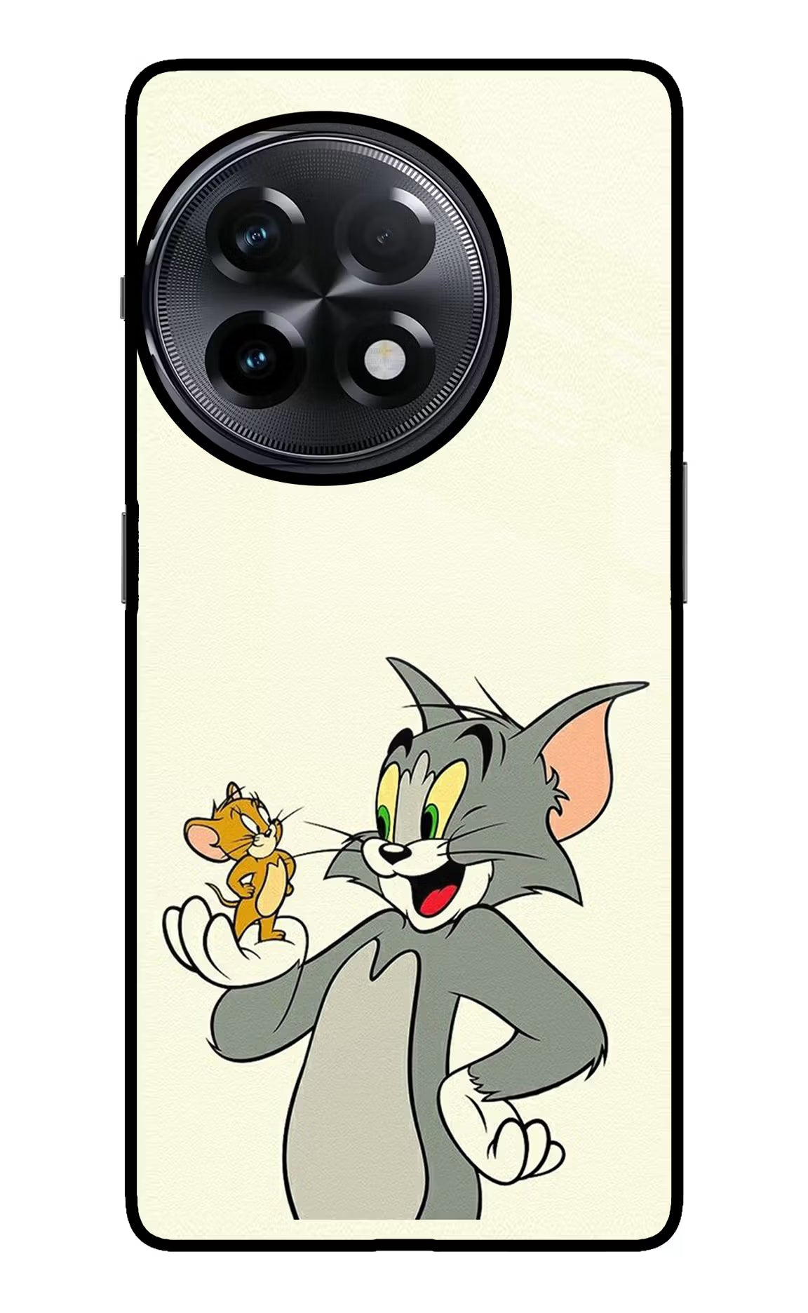 Tom & Jerry OnePlus 11R Glass Case Back Cover by Casekaro