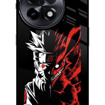 Naruto Two Face OnePlus 11R Glass Case