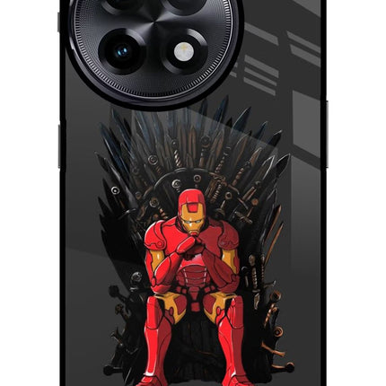 Ironman Throne OnePlus 11R Glass Case