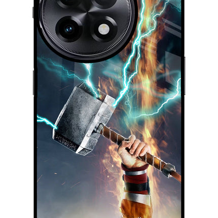 Thor Hammer Mjolnir OnePlus 11R Glass Case