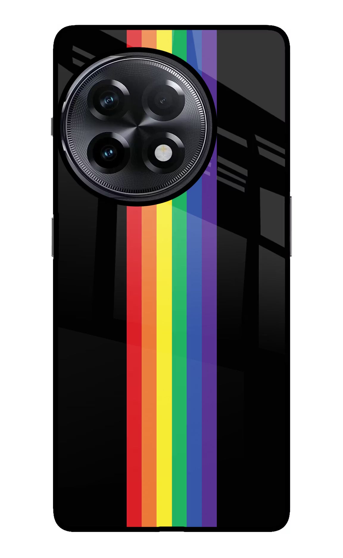 Pride OnePlus 11R Glass Case Back Cover by Casekaro
