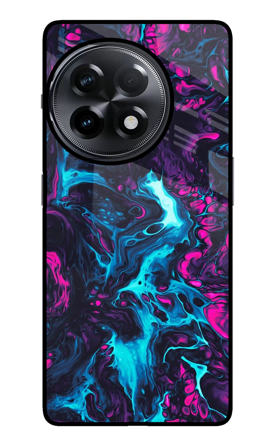 Abstract OnePlus 11R Glass Case
