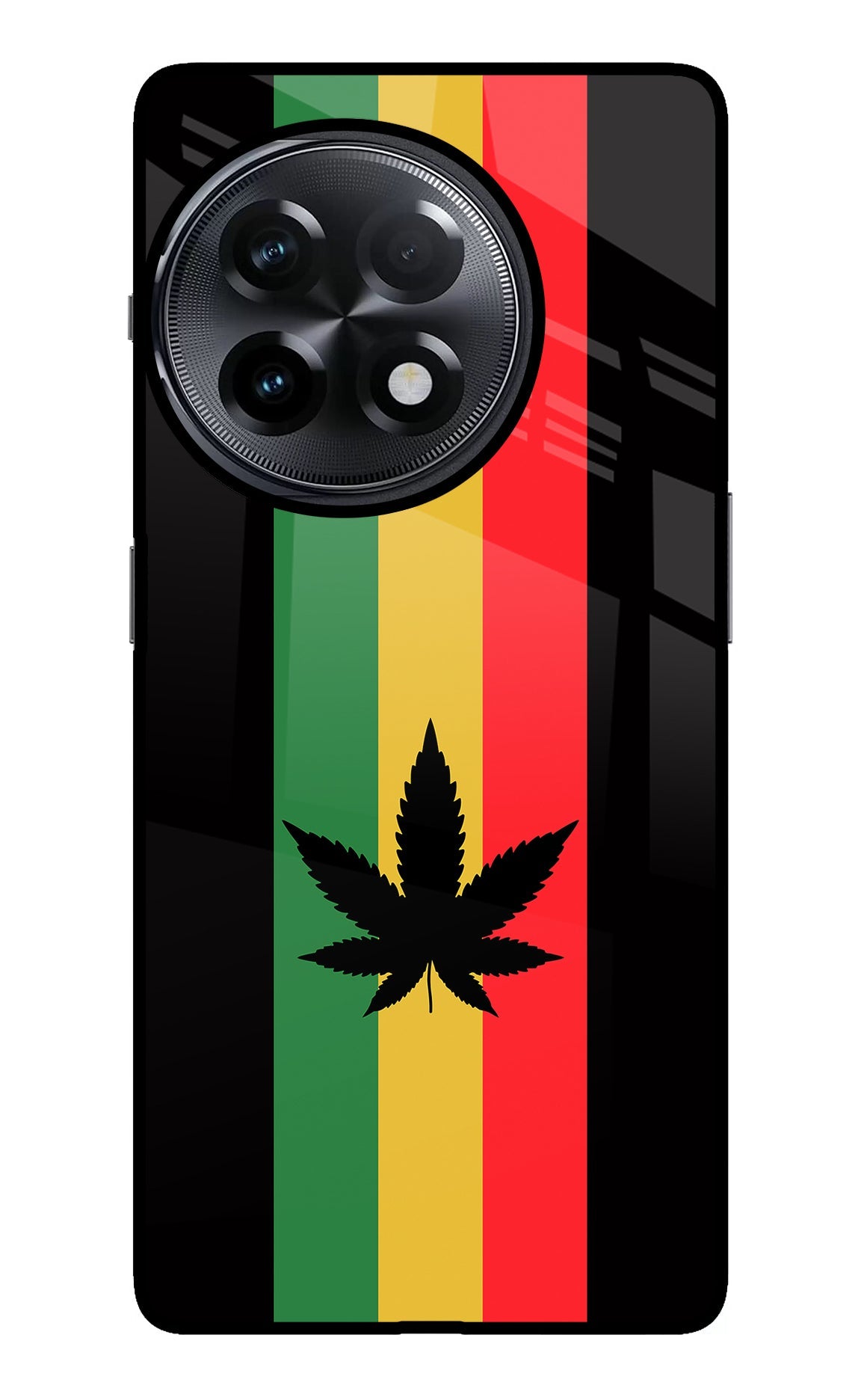 Weed Flag OnePlus 11R Glass Case