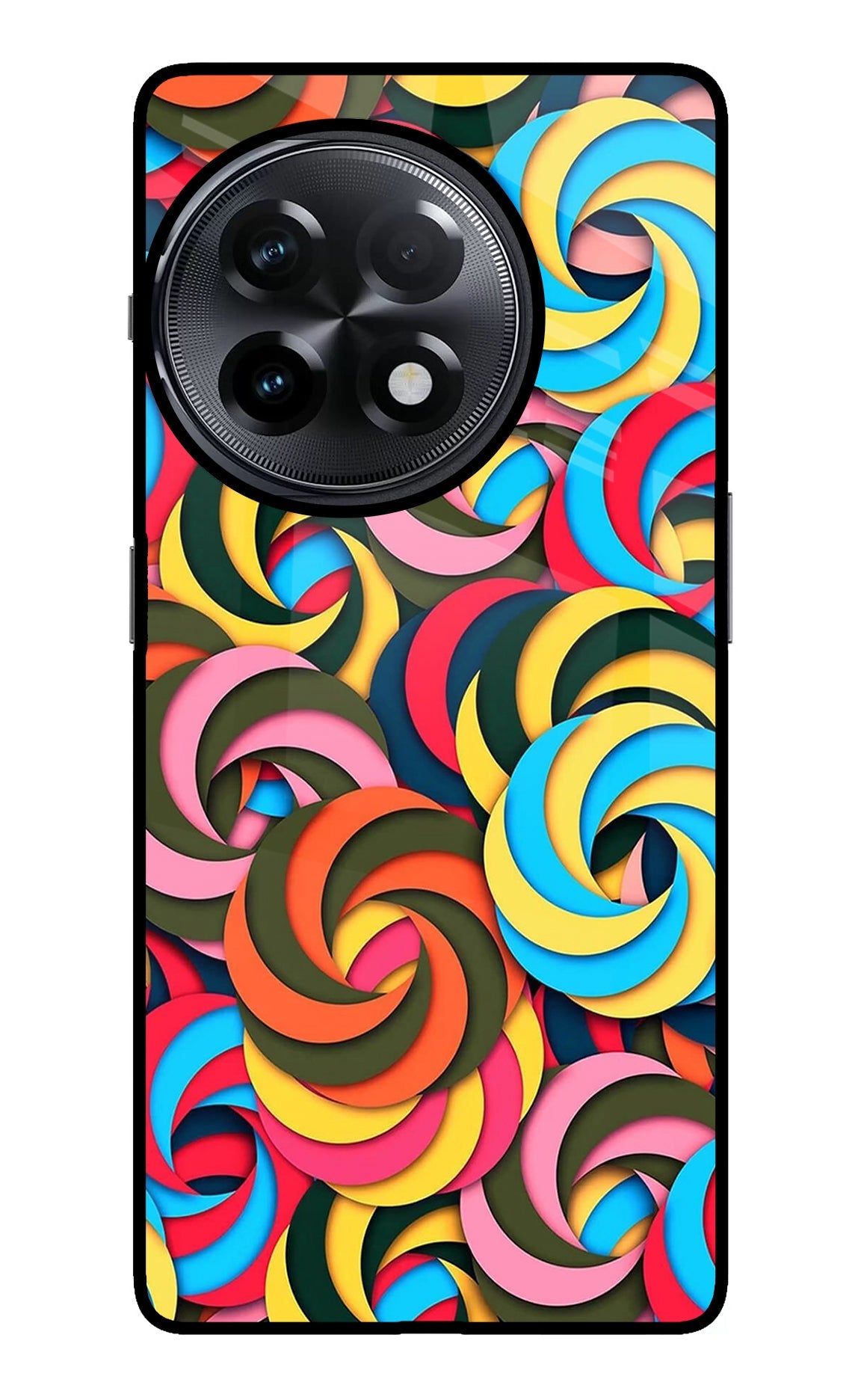 Spiral Pattern OnePlus 11R Back Cover