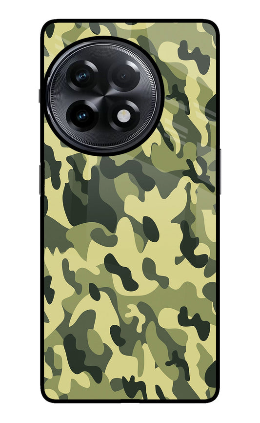 Camouflage OnePlus 11R Glass Case