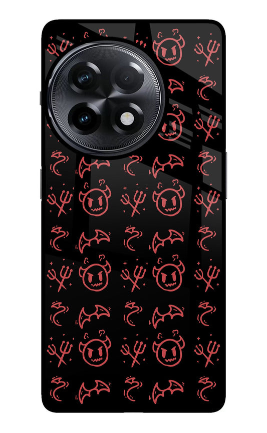 Devil OnePlus 11R Glass Case