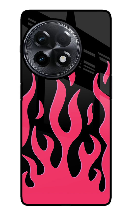 Fire Flames OnePlus 11R Glass Case
