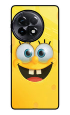 Sponge 1 OnePlus 11R Glass Case Back Cover by Casekaro