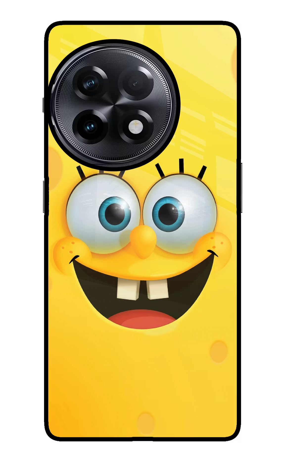 Sponge 1 OnePlus 11R Glass Case Back Cover by Casekaro