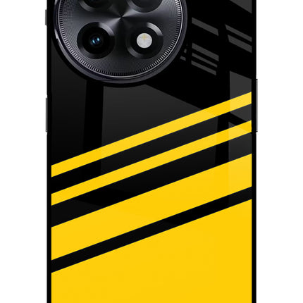 Yellow Shades OnePlus 11R Glass Case