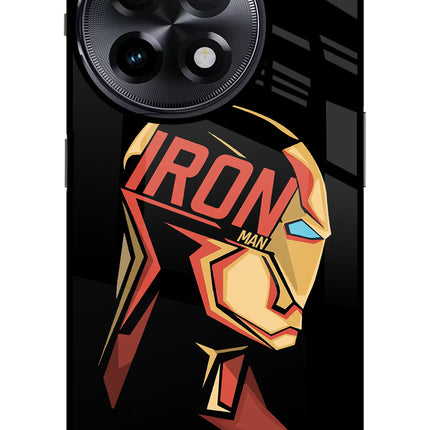 IronMan OnePlus 11R Glass Case