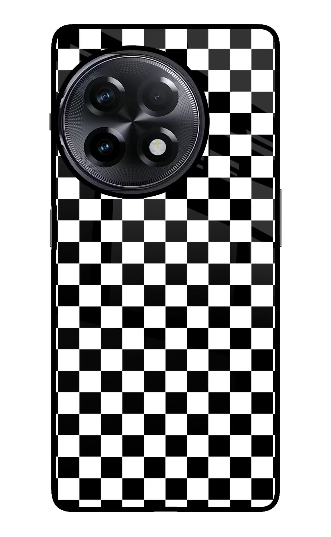 Chess Board OnePlus 11R Glass Case Back Cover by Casekaro