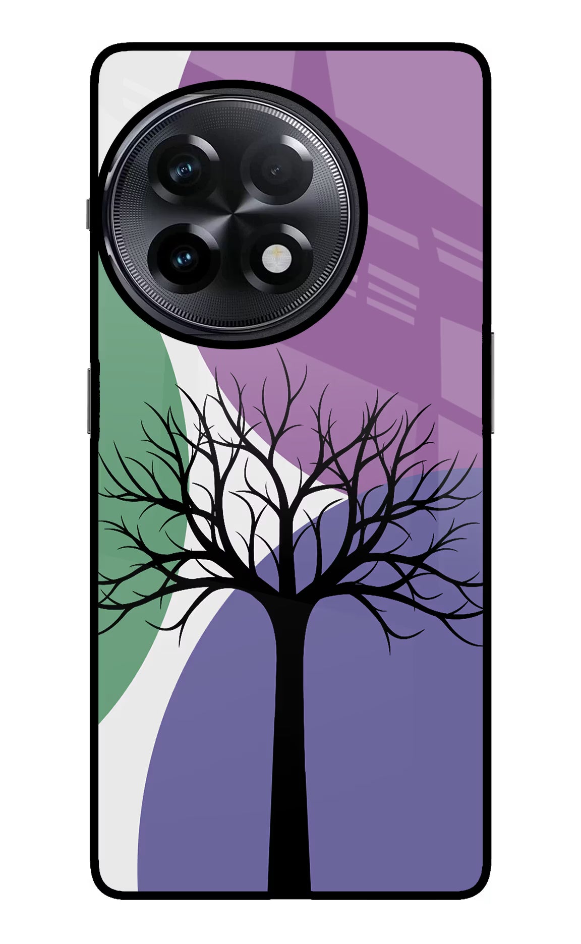 Tree Art OnePlus 11R Glass Case Back Cover by Casekaro