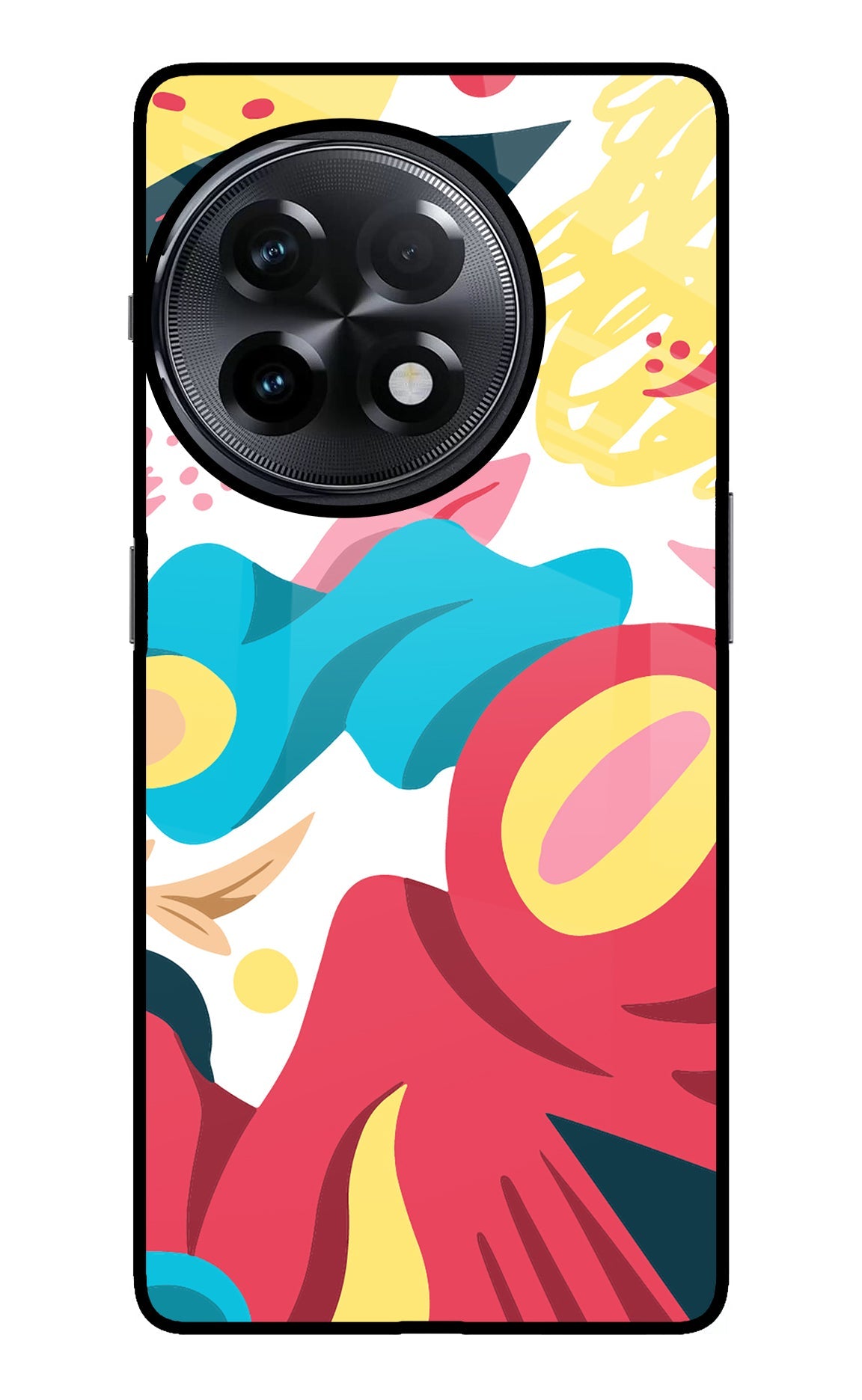 Trippy Art OnePlus 11R Glass Case