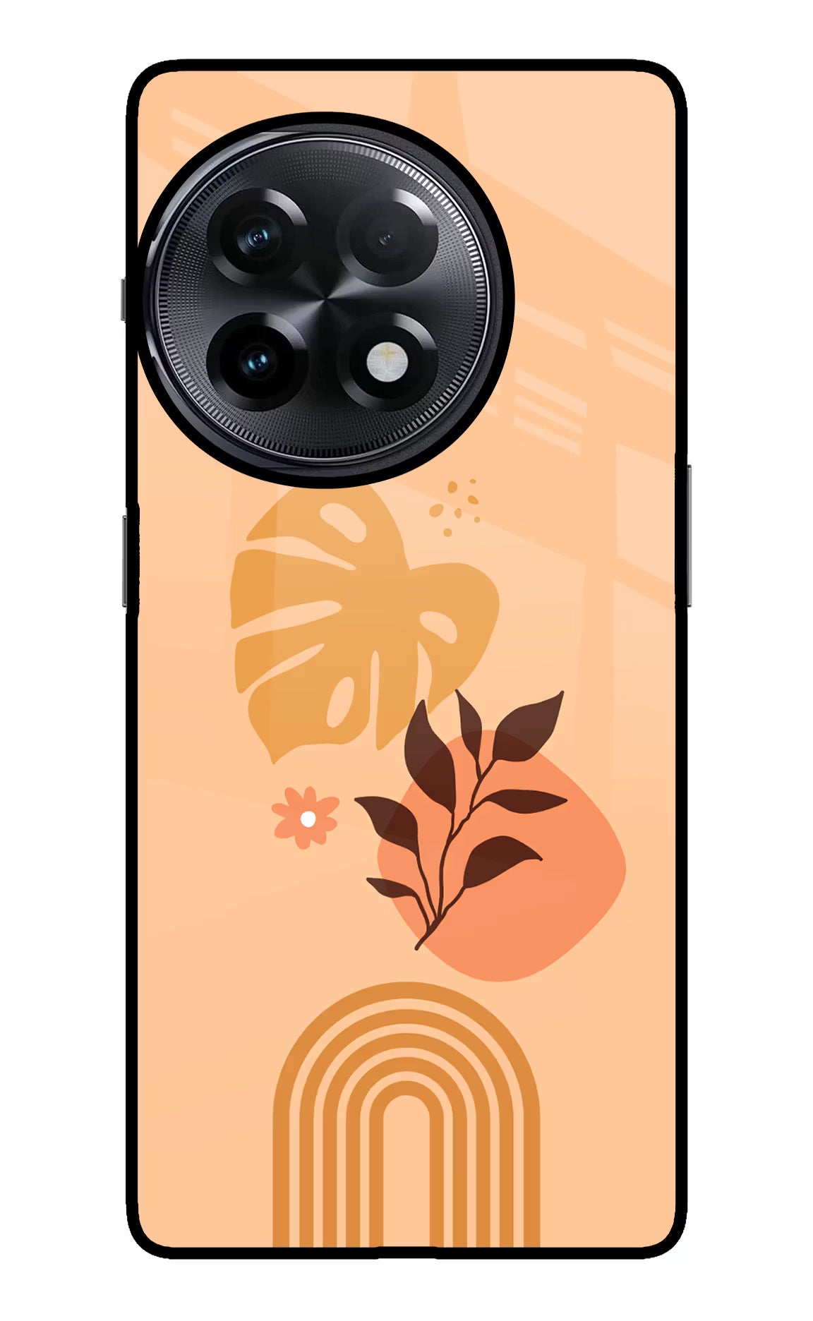 Bohemian Art OnePlus 11R Glass Case Back Cover by Casekaro