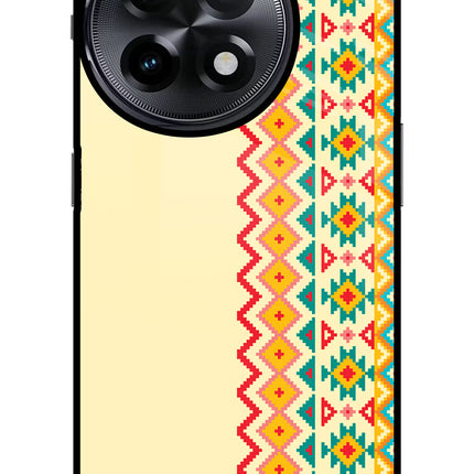 Ethnic Seamless OnePlus 11R Glass Case