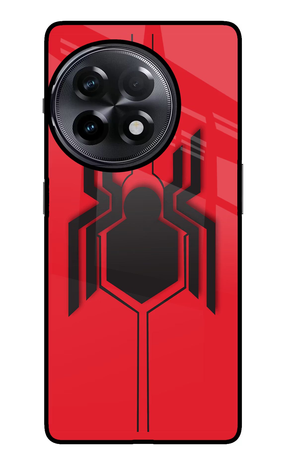 Spider OnePlus 11R Glass Case Back Cover by Casekaro