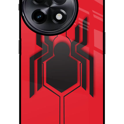 Spider OnePlus 11R Glass Case Back Cover by Casekaro
