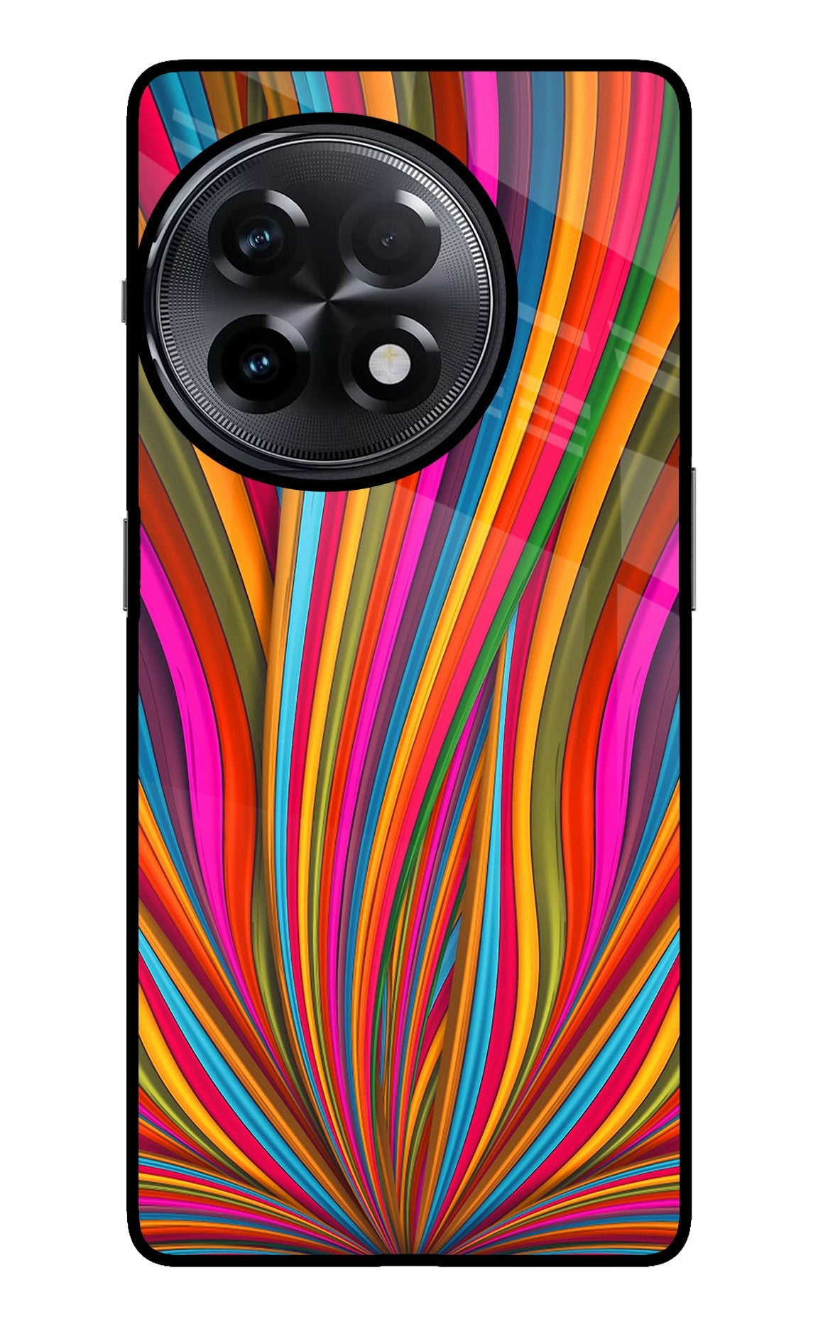 Trippy Wavy OnePlus 11R Glass Case