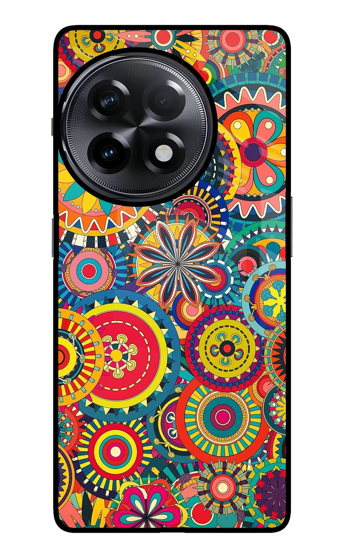 Gol Gol Art OnePlus 11R Glass Case Back Cover by Casekaro