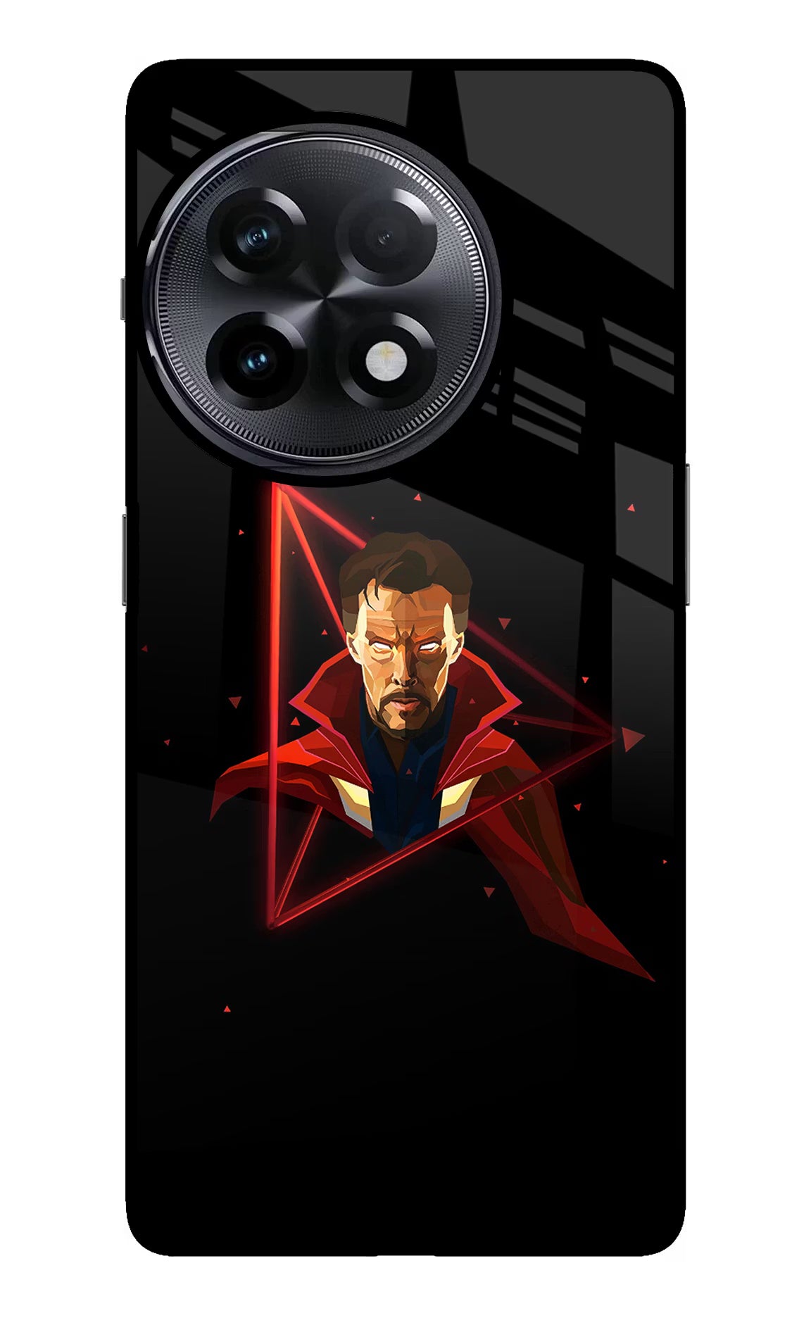 Doctor Ordinary OnePlus 11R Glass Case Back Cover by Casekaro