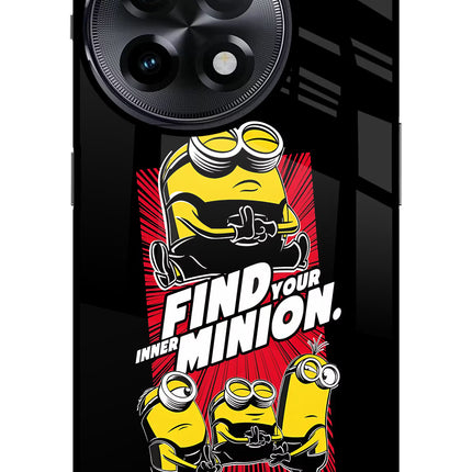 Find your inner Minion OnePlus 11R Glass Case