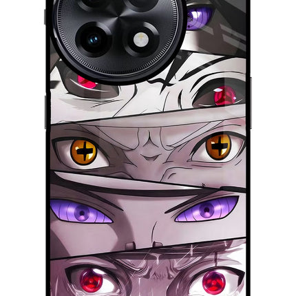 Naruto Anime OnePlus 11R Glass Case Back Cover by Casekaro