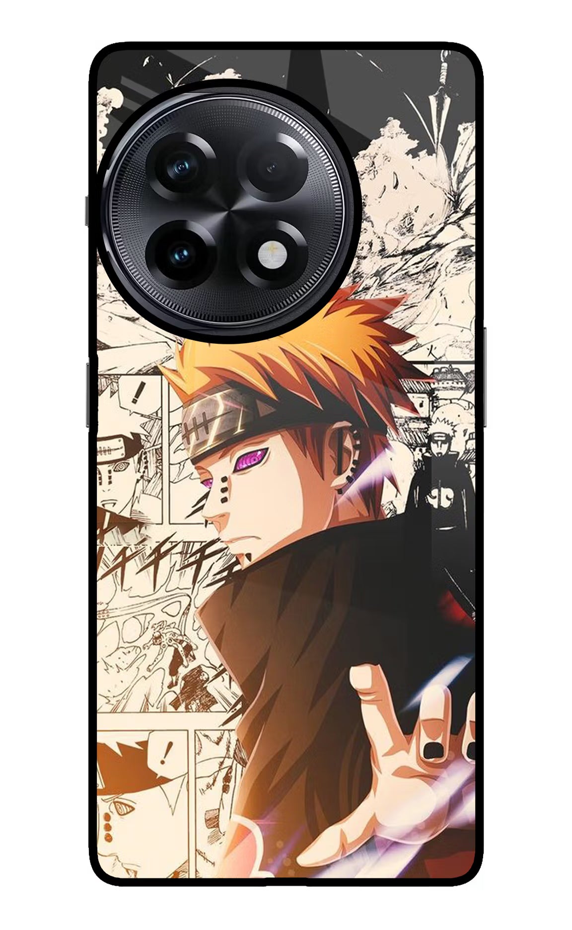 Pain Anime OnePlus 11R Glass Case Back Cover by Casekaro