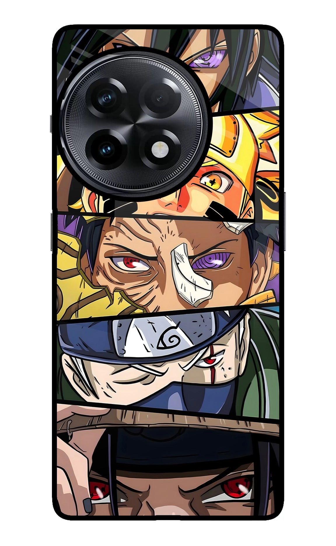 Naruto Character OnePlus 11R Glass Case