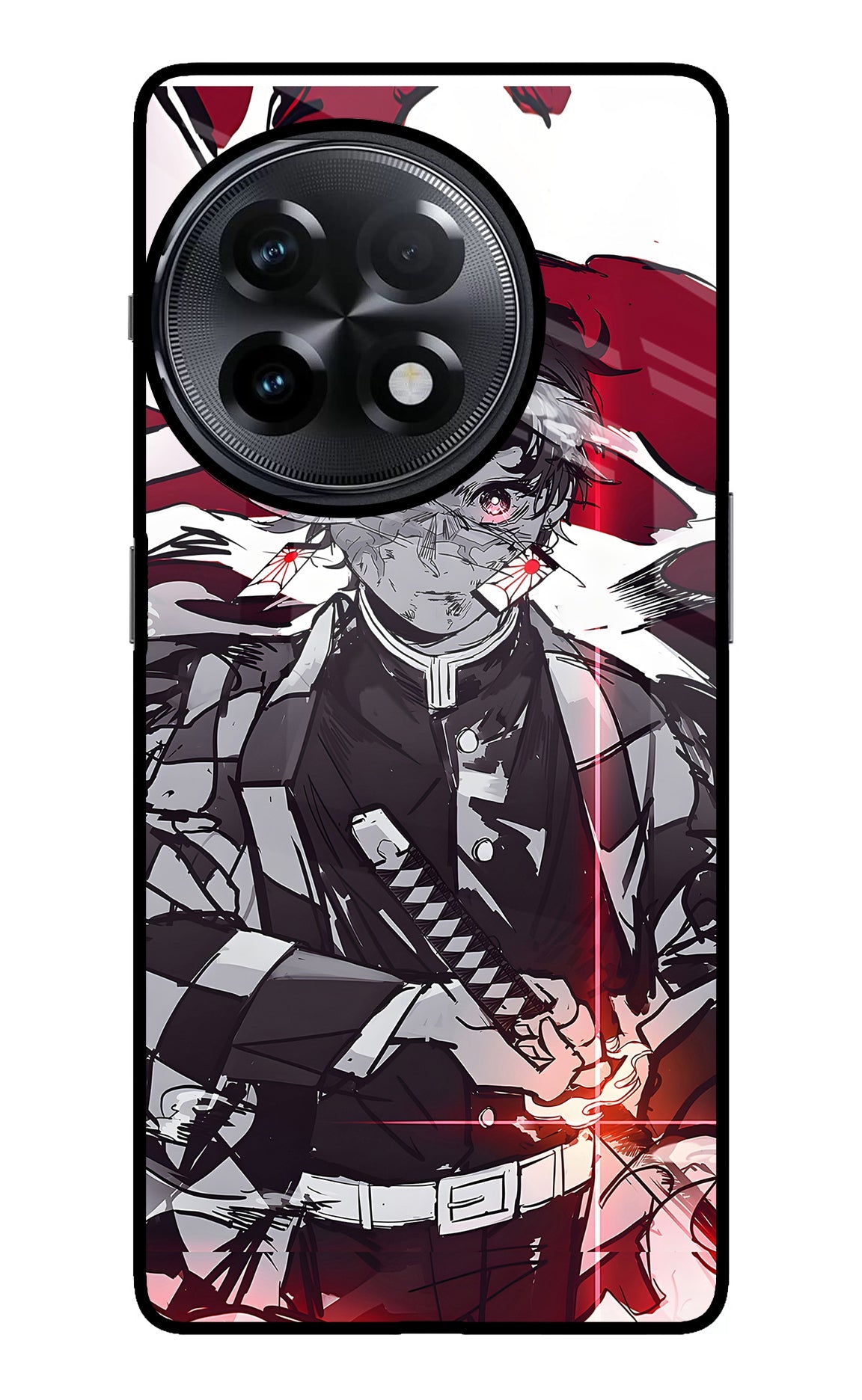 Demon Slayer OnePlus 11R Glass Case