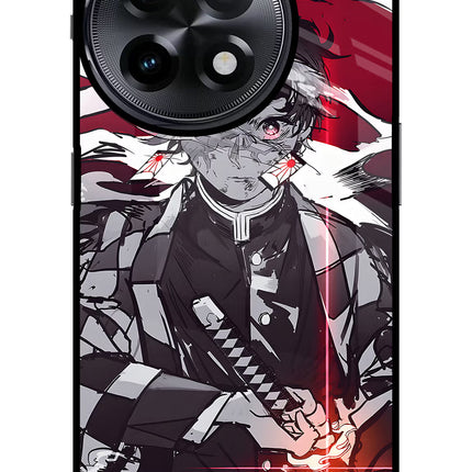 Demon Slayer OnePlus 11R Glass Case