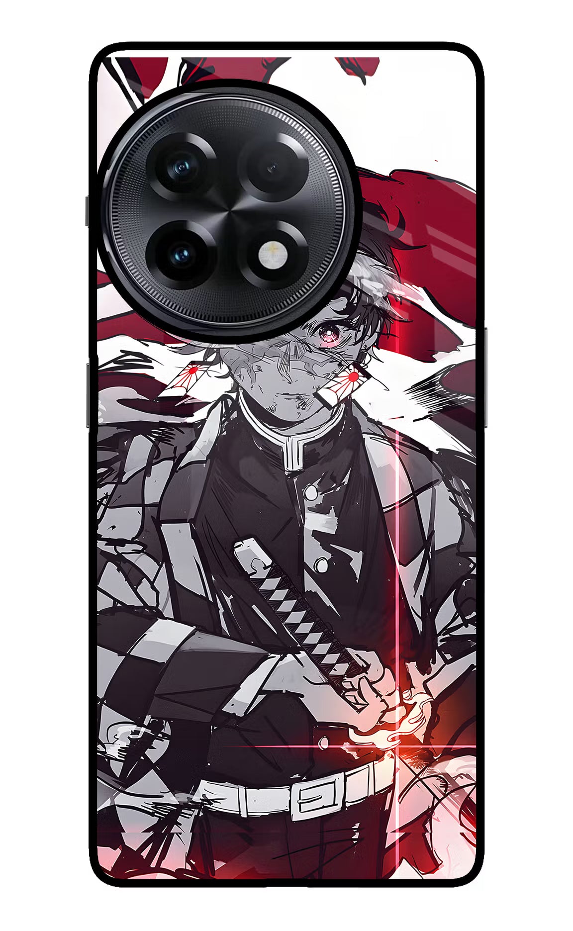 Demon Slayer OnePlus 11R Glass Case Back Cover by Casekaro