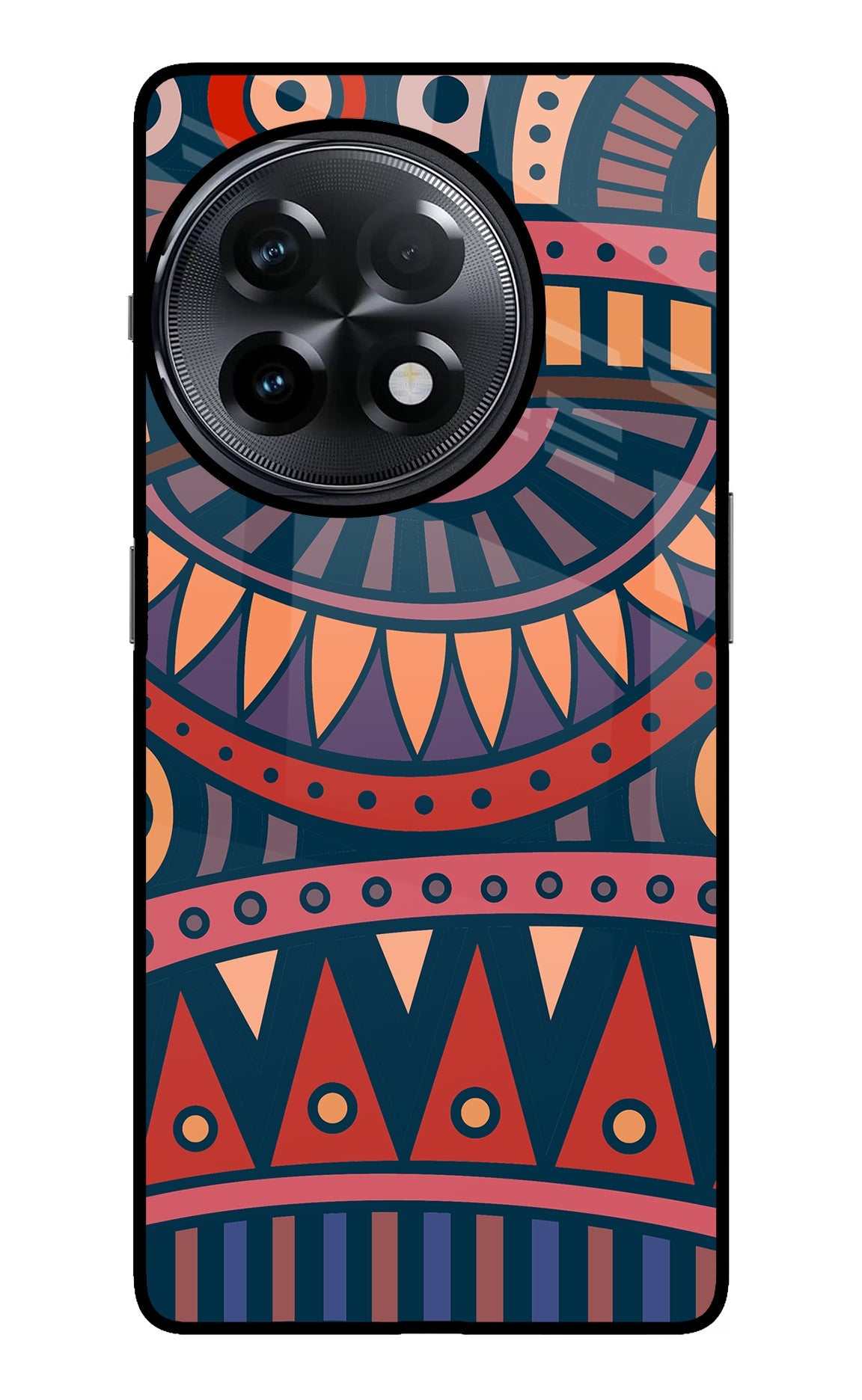 African Culture Design OnePlus 11R Glass Case