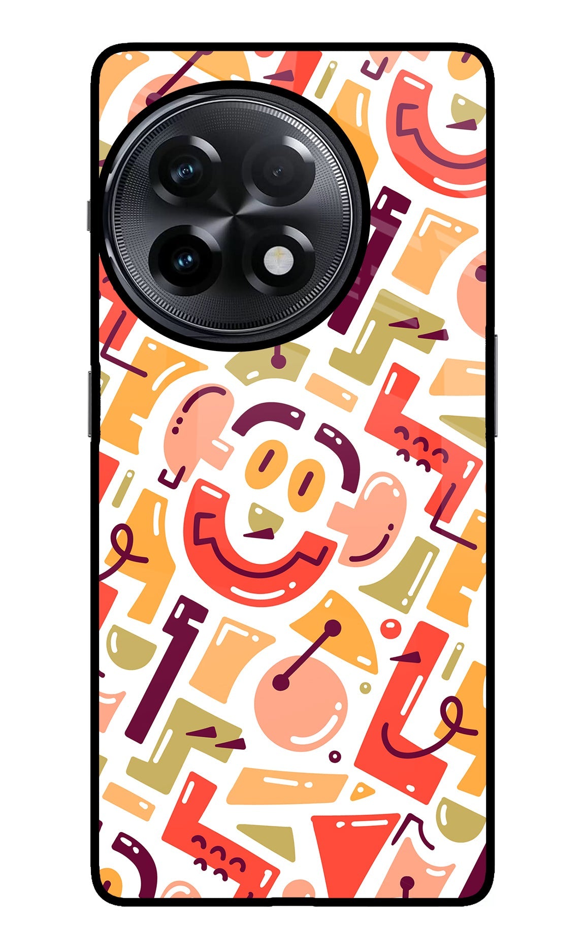 Doodle Pattern OnePlus 11R Back Cover