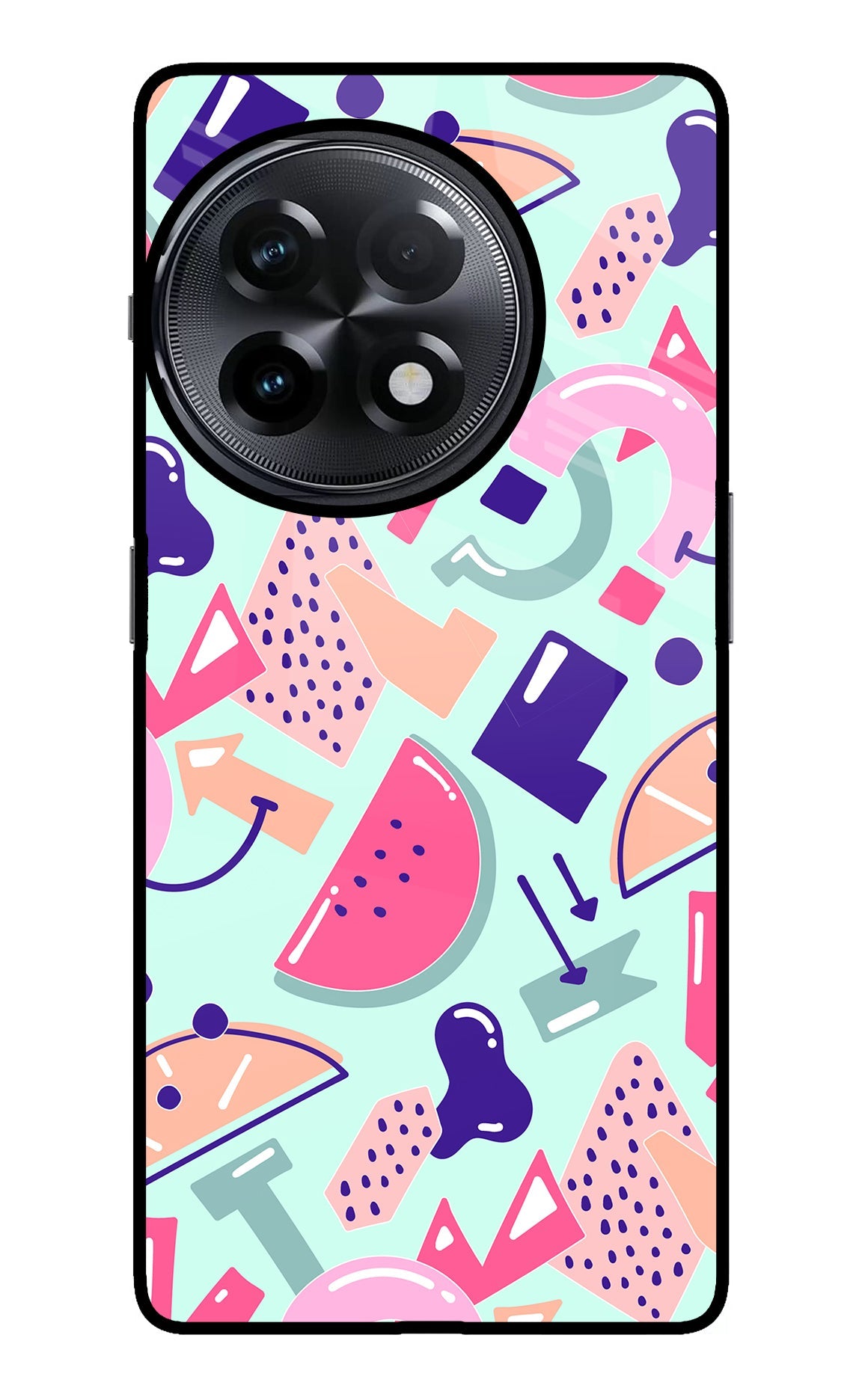 Doodle Pattern OnePlus 11R Back Cover