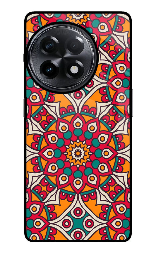 Mandala Art OnePlus 11R Glass Case