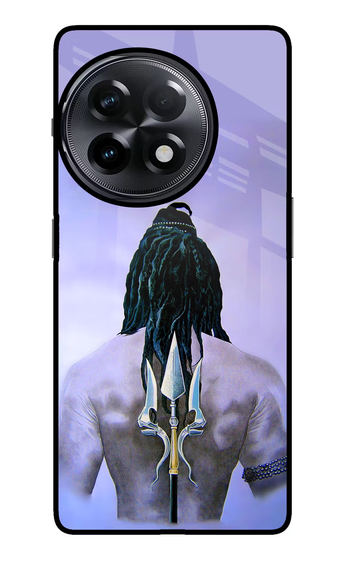 Shiva OnePlus 11R Glass Case Back Cover by Casekaro
