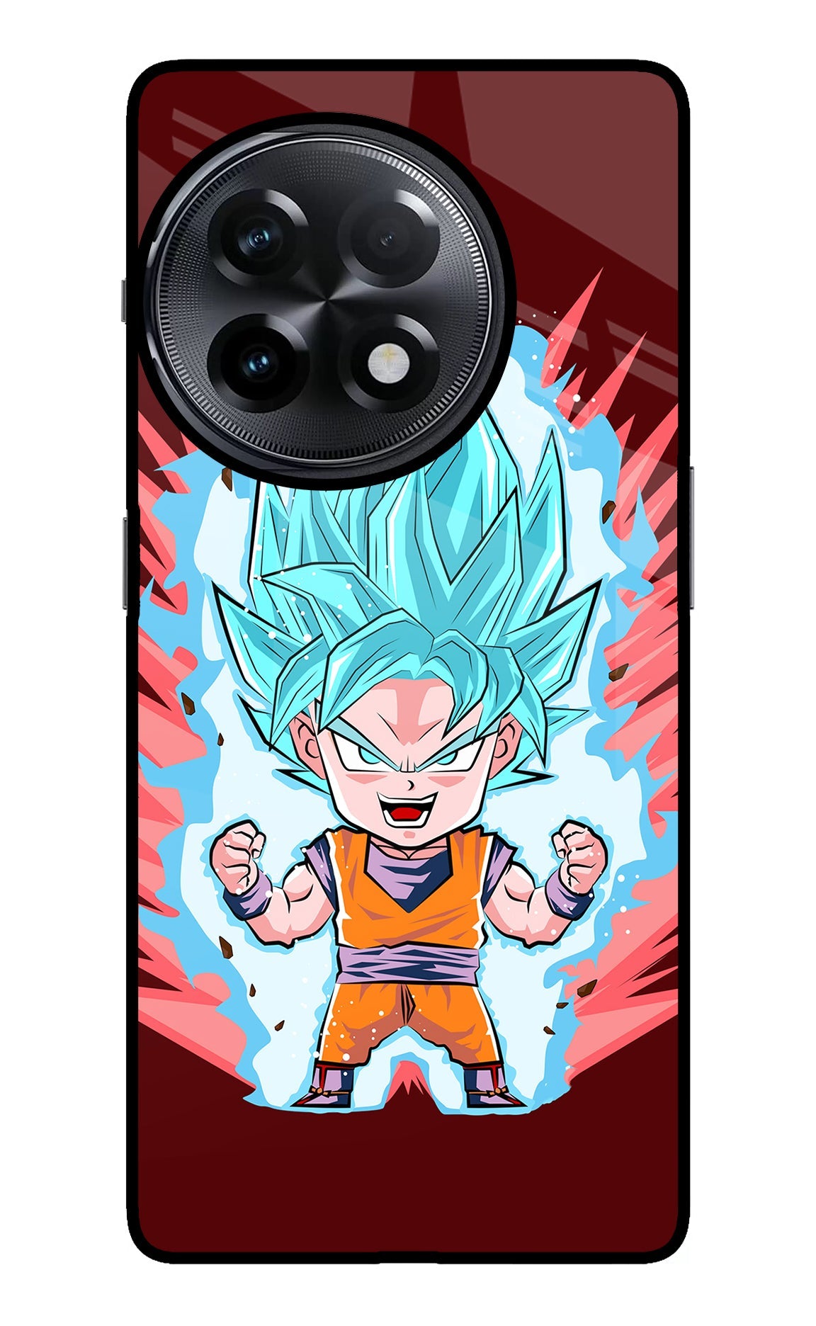 Goku Little OnePlus 11R Glass Case