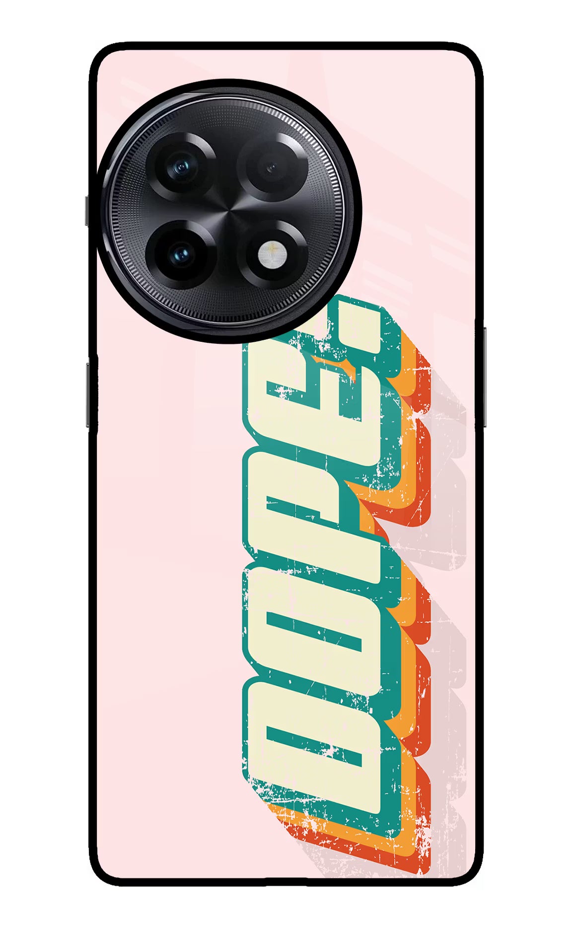 Dope OnePlus 11R Glass Case Back Cover by Casekaro