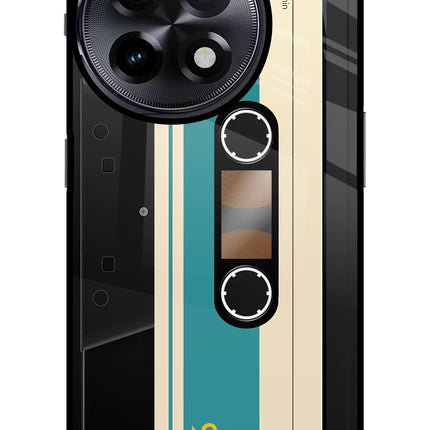 Cassette OnePlus 11R Glass Case Back Cover by Casekaro